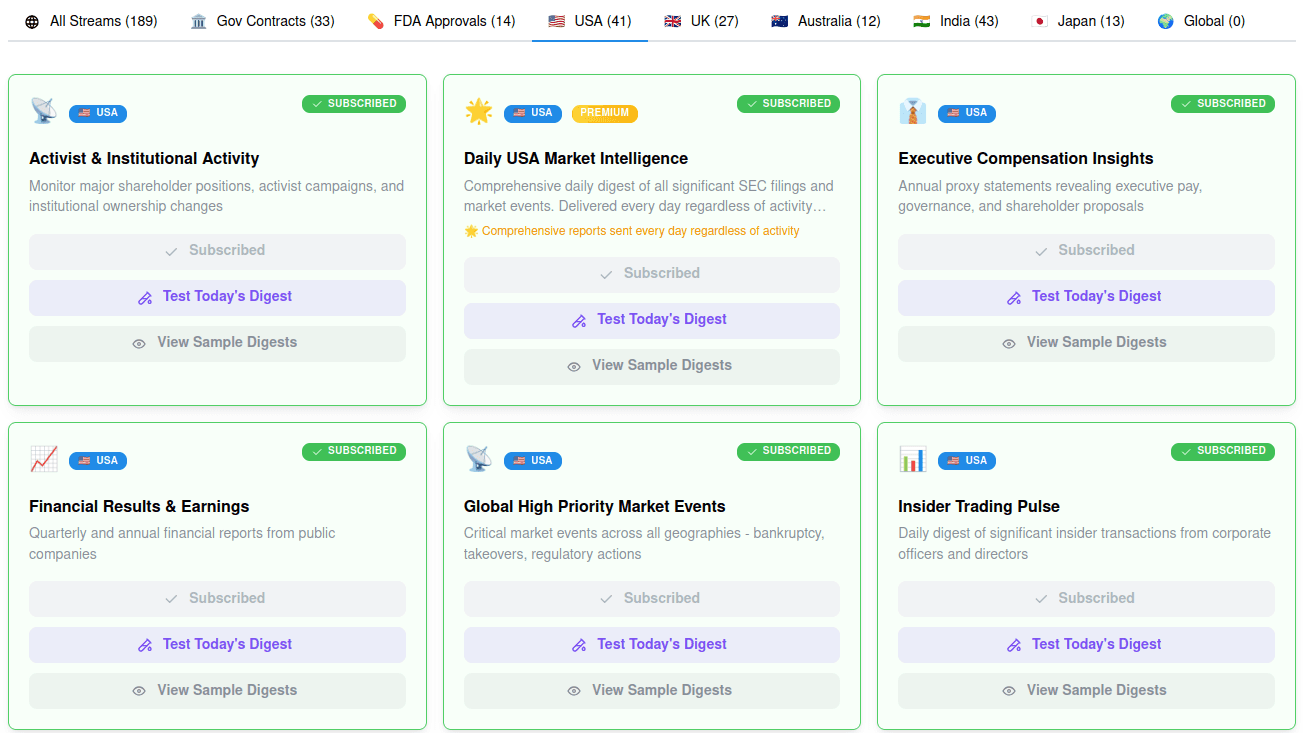 Never miss a critical filing again